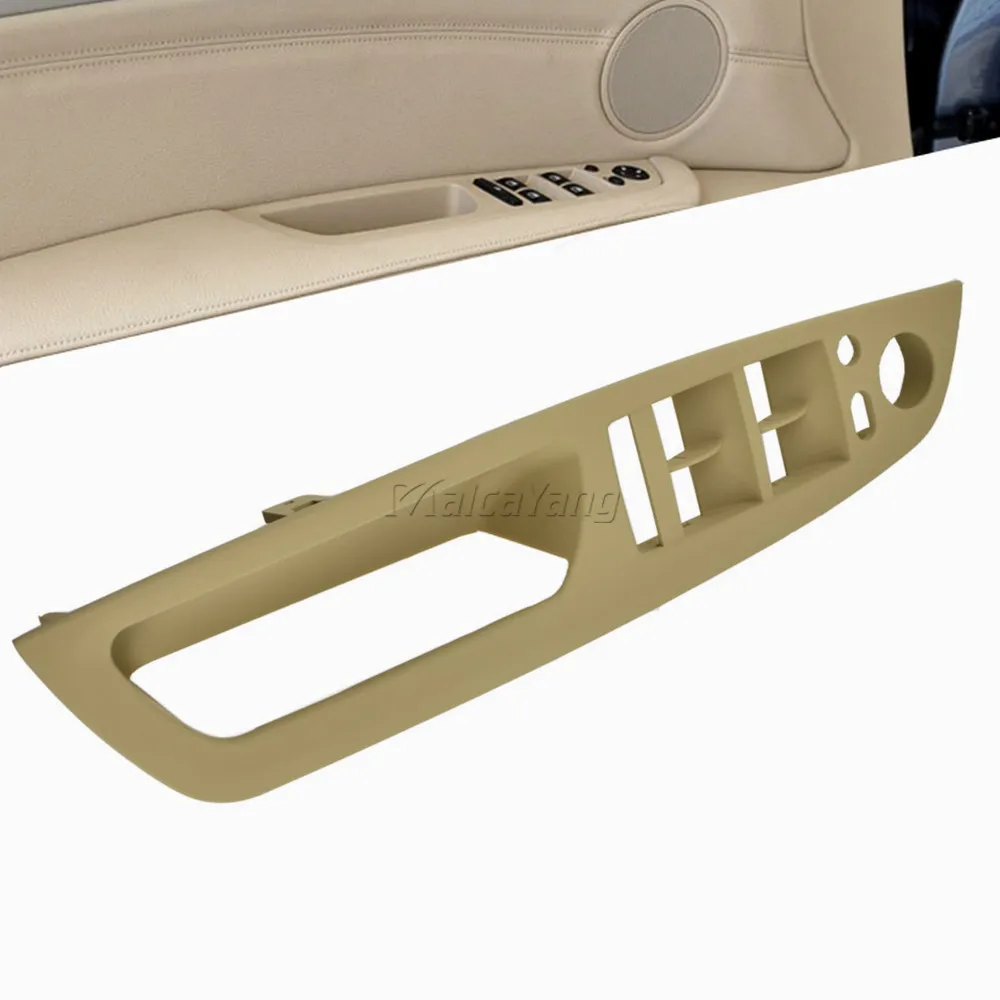 Armrest For BMW E70 X5 SAV 2007-2013 Car Interior Door Handle Inner Panel Pull Trim Cover For BMW E71/E72 X6 SAV 2008-2014