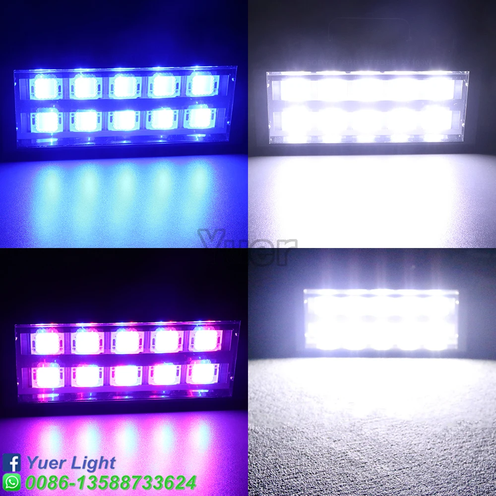 LED Duplo Row Disco Strobe Light, Forte Branco Flash Lâmpada, Sound Control Stroboscope, Disco DJ Bar Club, 200W