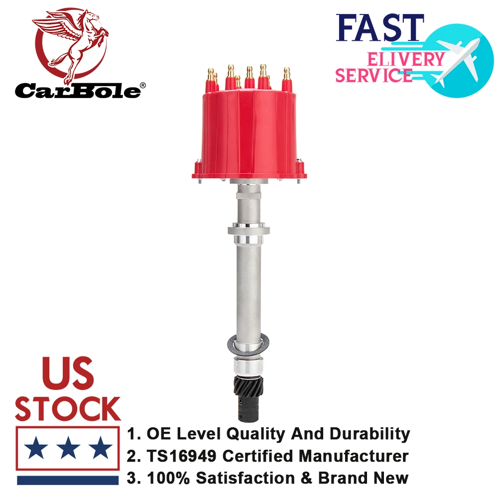 

Дистрибьютор зажигания карбона высокой производительности для Chevy GMC C/K пикапа Van Camaro 5,0 л 5,7 л 7,4 л