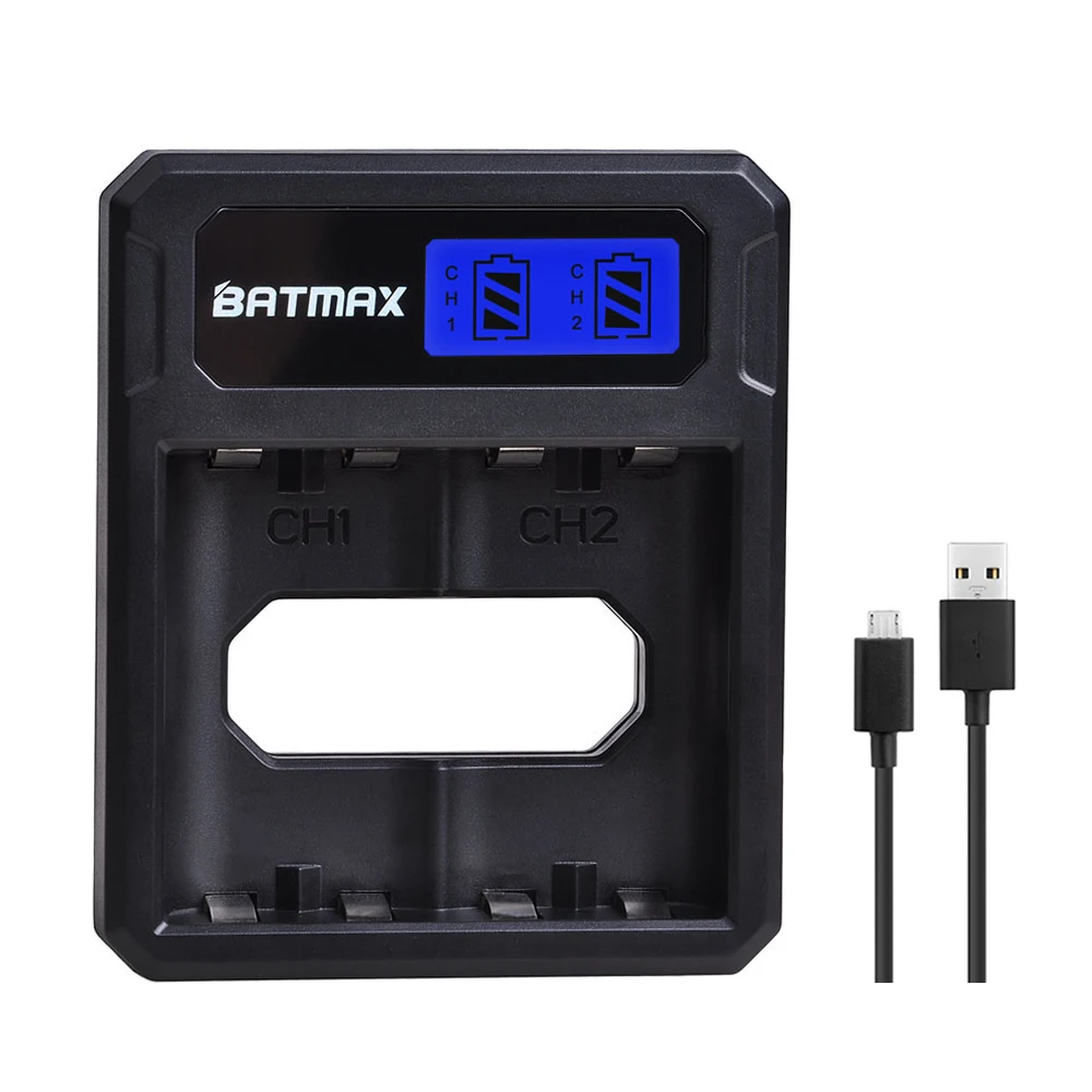 2X 2500mAh بطاريات ل Xbox One X/S Xbox سلسلة S/ Xbox سلسلة X تحكم Gamepads LCD USB المزدوج شاحن