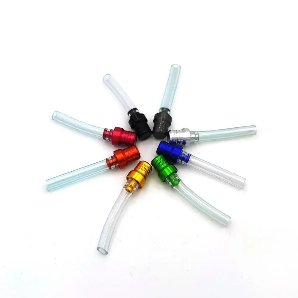 

1pcs Colorful Aluminum Fuel Tank Gas Cap Breather Tube Vent Hose For ATV Money Bike Dirt Bike Pit Bike Spare Parts use
