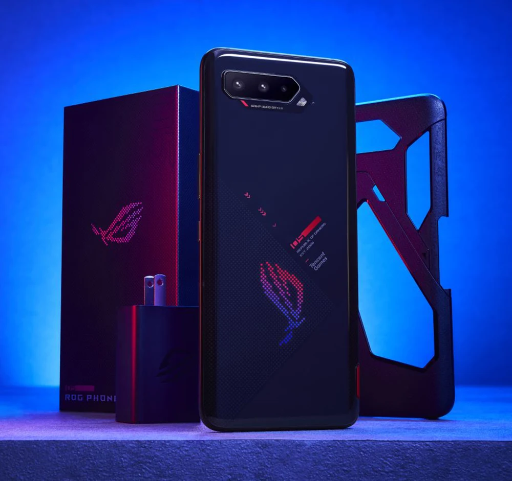 Imagem -06 - Asus-rog s 5g Rom Global Snapdragon 888 Plus Android 11 Bateria 6000mah Carga Rápida 65w