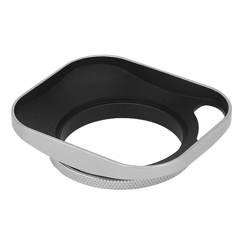 Haoge Metal Screw-in Lens Hood with Hollow Out Designed and Metal Cap are specially designed for the lens with 46mm filter size