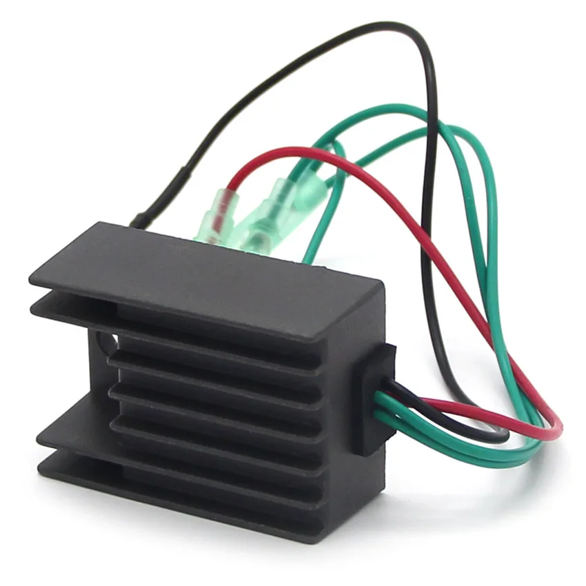 

Motorcycle Metal Voltage Regulator Rectifier Motorbike For Yamaha 25B MHS/L P40 C40 40V 40 50 P50 50H 50G 60F 70B 70 TLR P60 TLH