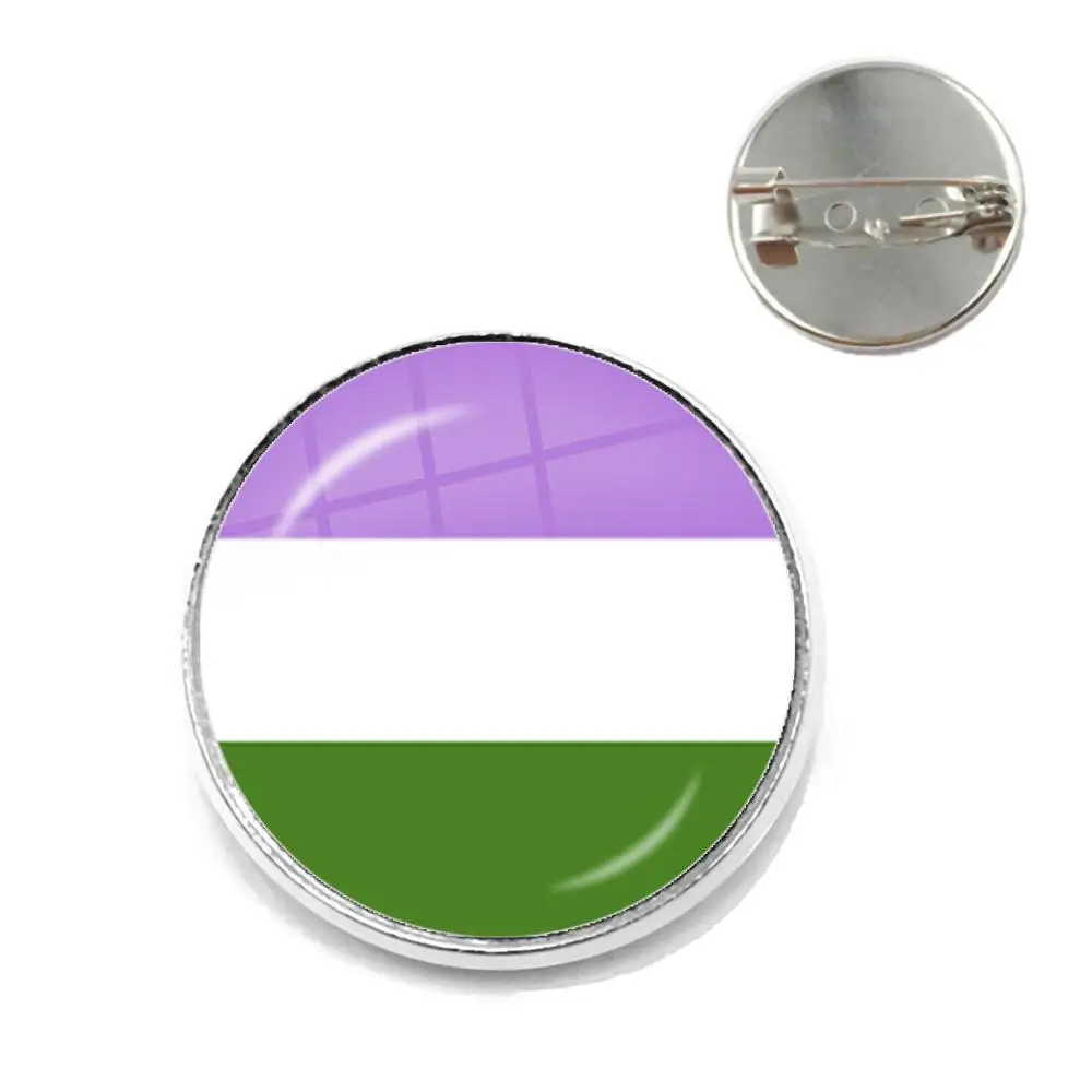 Gay Pride Glass Cabochon Brooches Same Sex Lgbt Jewelry Gay Lesbian Pride With Rainbow Love Wins Gift Same Sex Marriage