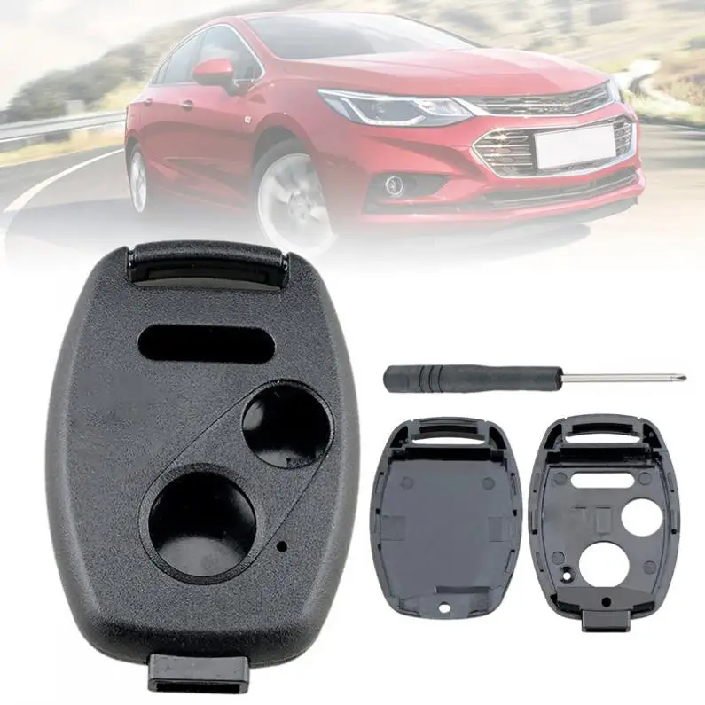 

2+1 Buttons Auto Car Remote Key Shell Case with Screwdriver Fit for Honda Accord Crosstour Civic Odyssey CR-V CR-Z