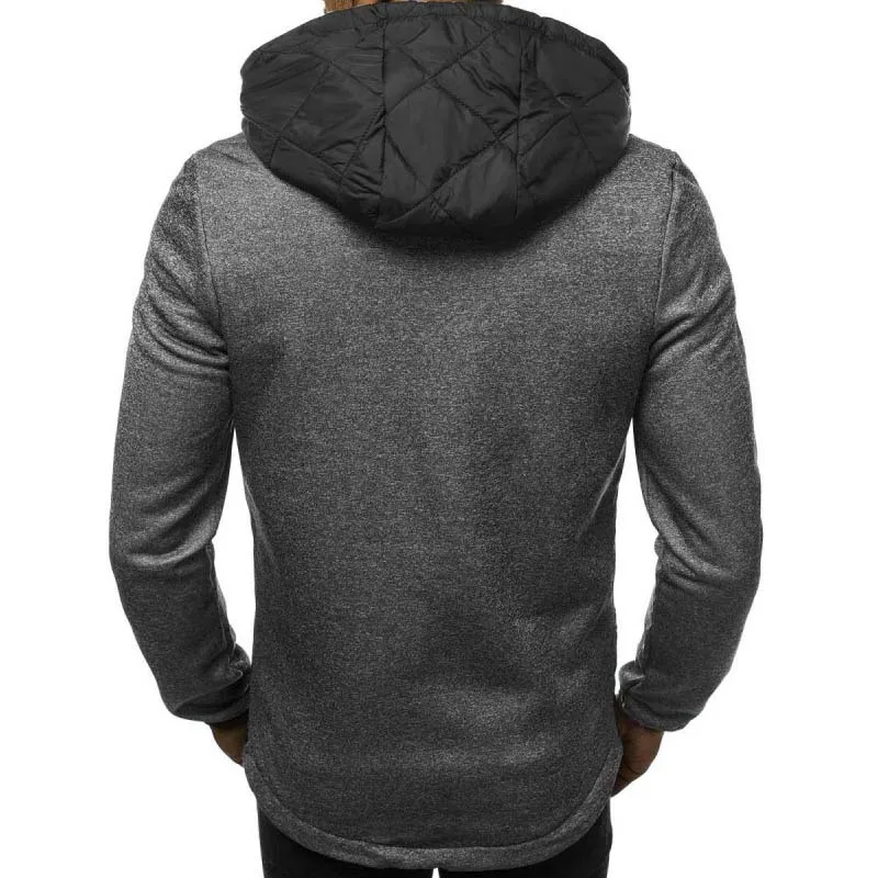 New Hoodies Sweatshirt Men Autumn Winter Long Sleeve Zipper Hoodie Men Sweatshirts Casual Slim Hoody Cardigan Hooded Streetwear