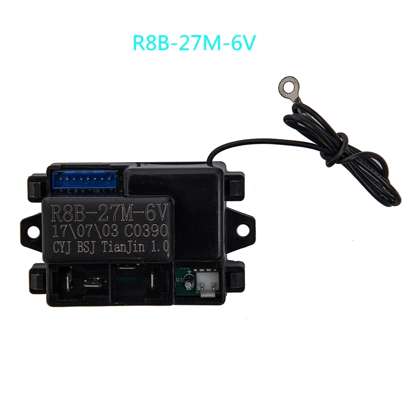 R8B-27M-6V  Remote Controller Receiver, Children Electric Car 27Mhz Transmitter,kid\'s  car replacement parts.