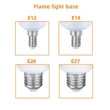 LED Flame Effect Bulb 3W-9W E27 E14 #2