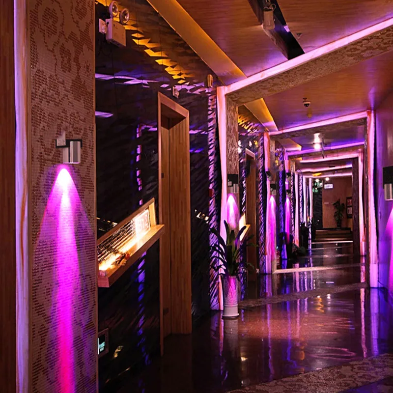 Corridor Wall lamp colored light LED wall lamp with backlighting bar KTV lamps colorful Indoor wall lamp Factory Direct Sale!