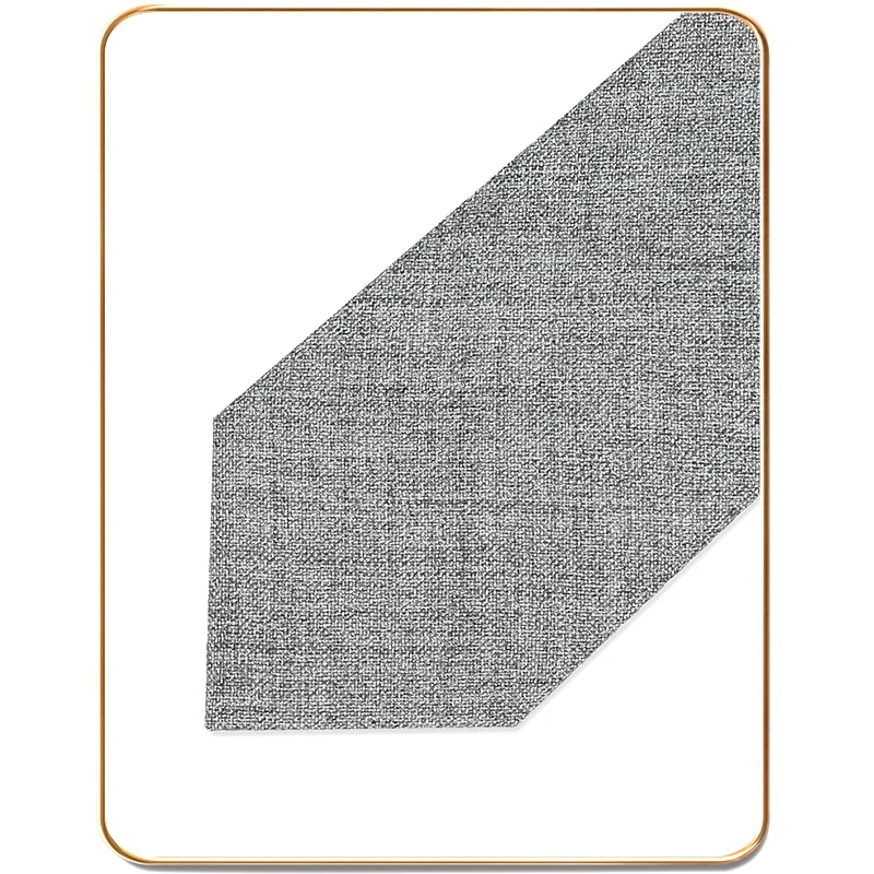 Designer Marke Luxus 7CM Grau 100% Wolle Krawatte Für Männer Hochzeit Business-Mode Anzug Kleider Krawatte Mit Geschenk Box