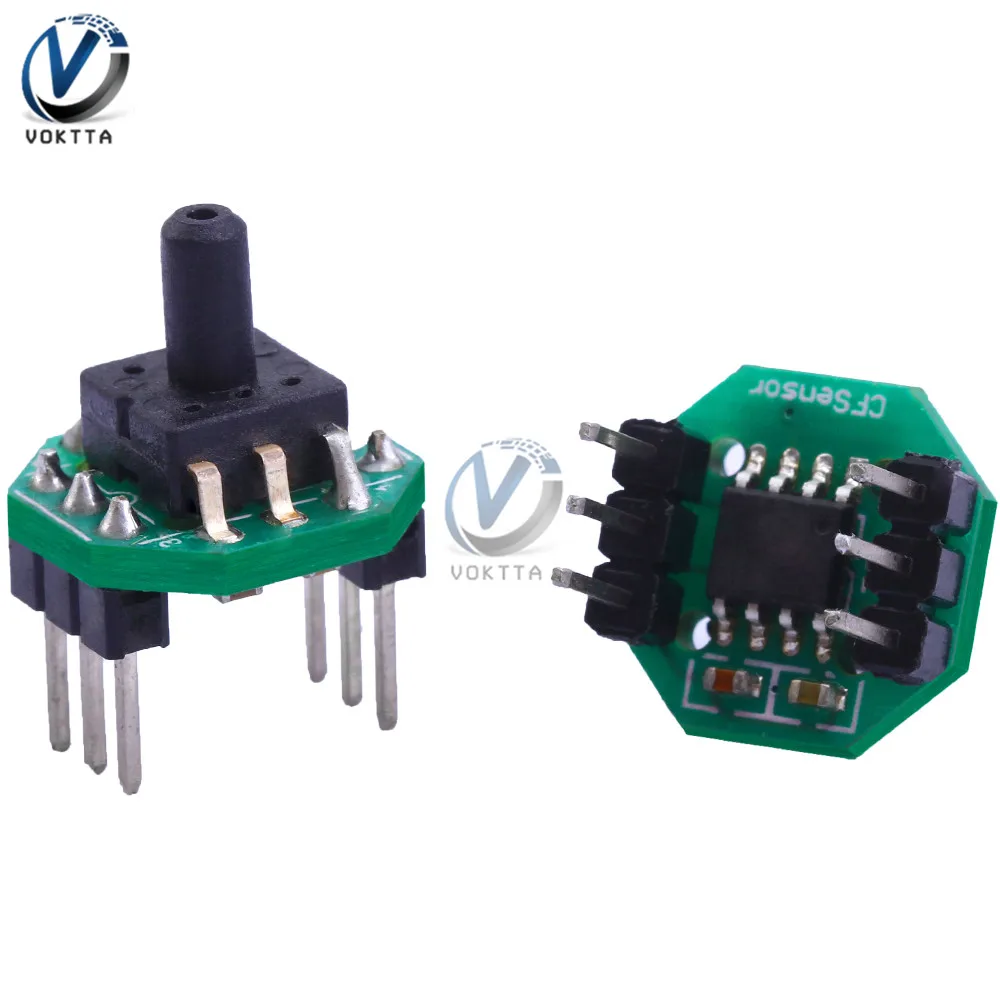 DC 0.5-4.5V Gas Placement Machine Pressure Sensor Transmitter Module Vacuum Negative Pressure -100 to 0kPa Oxygen Alcohol Tester