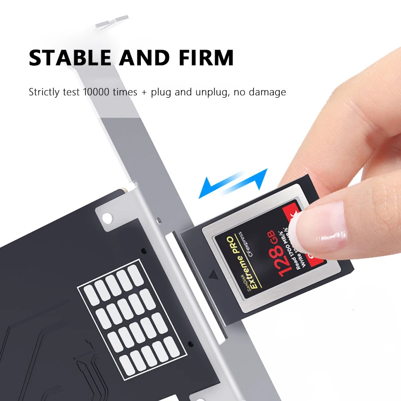 Uthai KC011 PCIEX4 Om Cfexpress Type B Flash Memory Card Reader Adapter Card