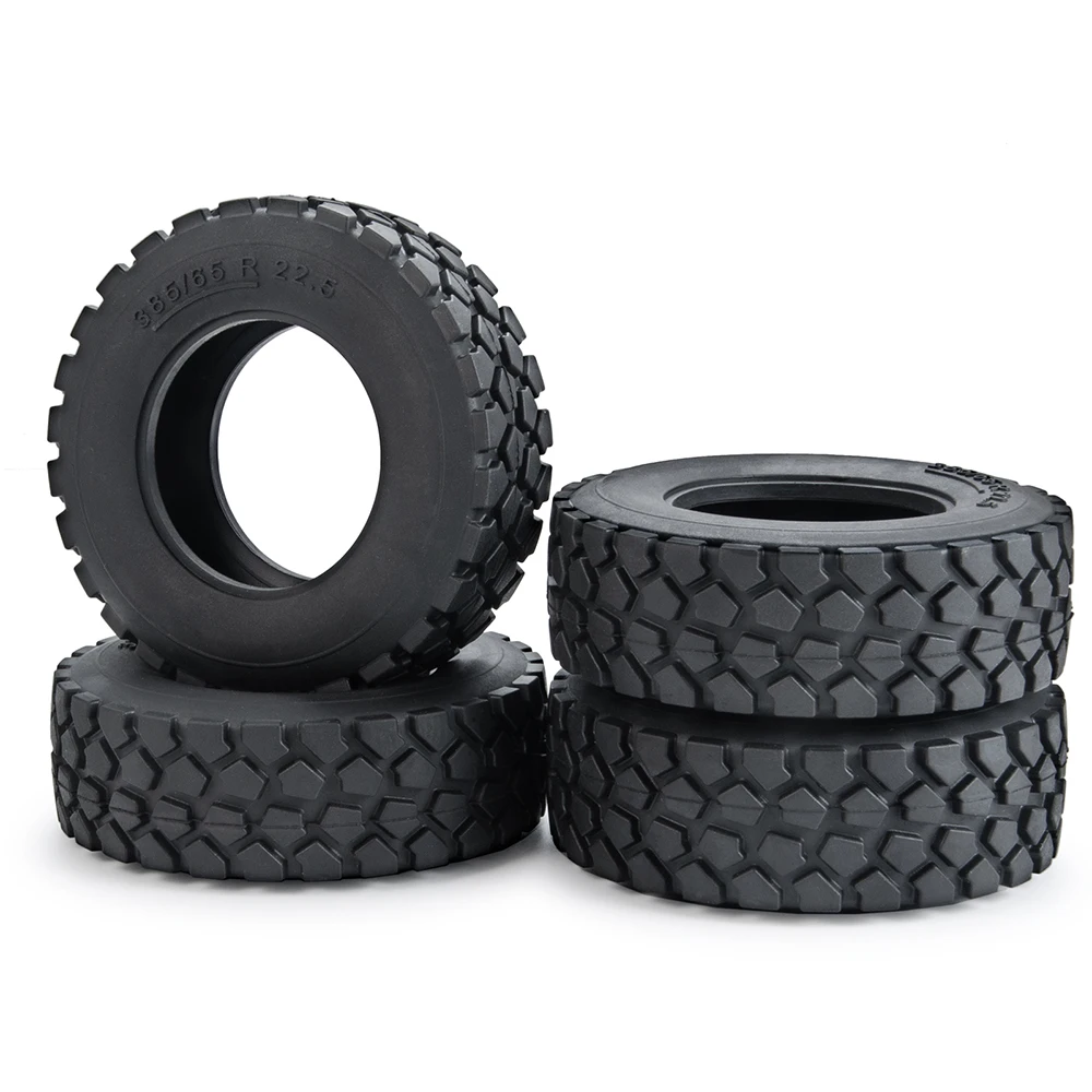 AXSPEED-neumáticos de goma Tamiya con inserciones de espuma para camión Tractor Tamiya 1/14, piezas de mejora de neumáticos de rueda de coche trepador de roca RC