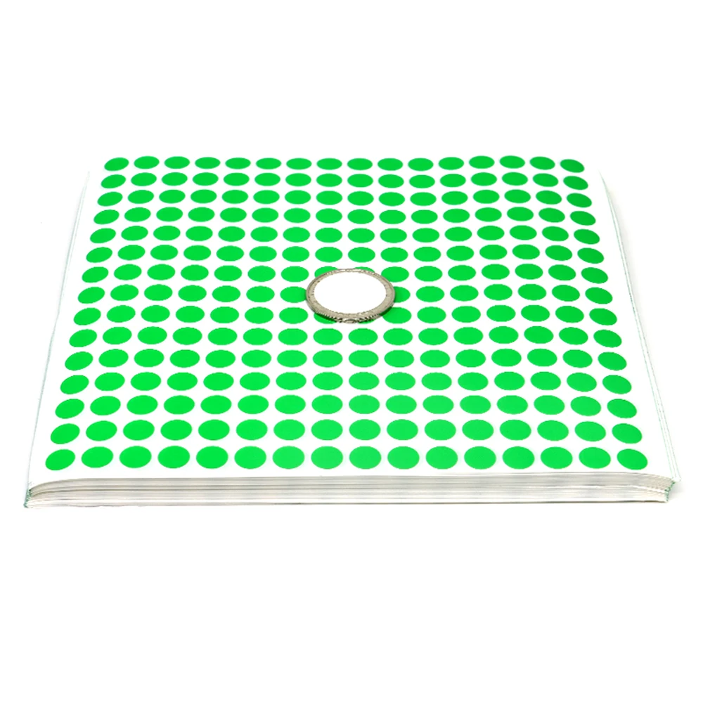 8mm Writable Stickers 14 Color Self-adhesive Dot Labels Sealing Carton Stickers 2560pcs