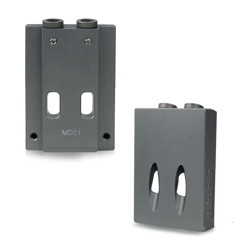 Maschera per fori tascabili per legno portatile guida per trapano angolare da 9mm Kit di maschere di centraggio localizzatore di perforatrici strumenti di carpenteria fai-da-te