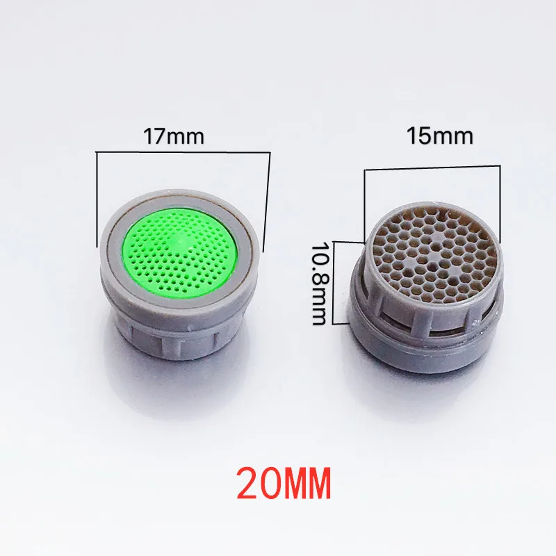 2pcs Water Saving Faucet Aerator Chrome Tap filter Kitchen bathroom Hotel Wash pan Tap Connector Prevent Splash Diffuser Nozzle