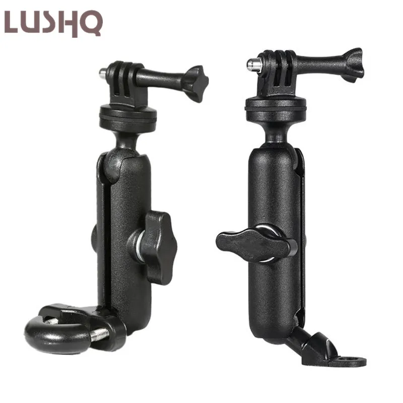 Motorcycle Bike Camera Holder Handlebar Mirror Mount Bracket For KAWASAKI VULCAN 800 VN 1500 Z1000SX Z750 EX650 ZX10R 2005 ZR7