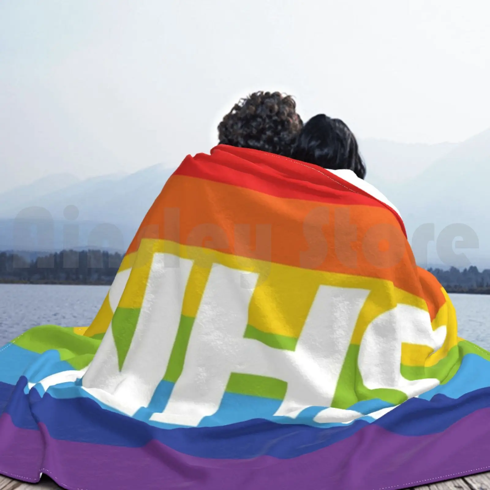 Nhs قوس قزح بطانية فائقة النعومة دافئة خفيفة رقيقة Nhs الحب الخدمة الصحية الوطنية الصحة الأبطال الوطني Nhs أبطال