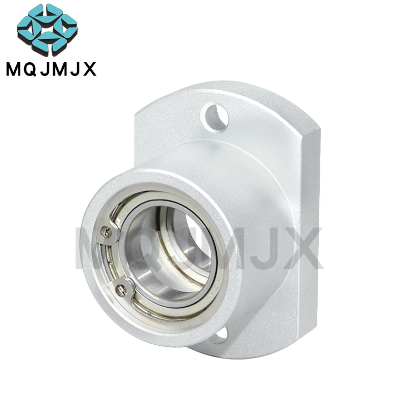 free shipping Aluminum Compact Type Bearings with Housings Double Bearings Bearing Seat Assembly with Buckle Ring Dia3-50mm