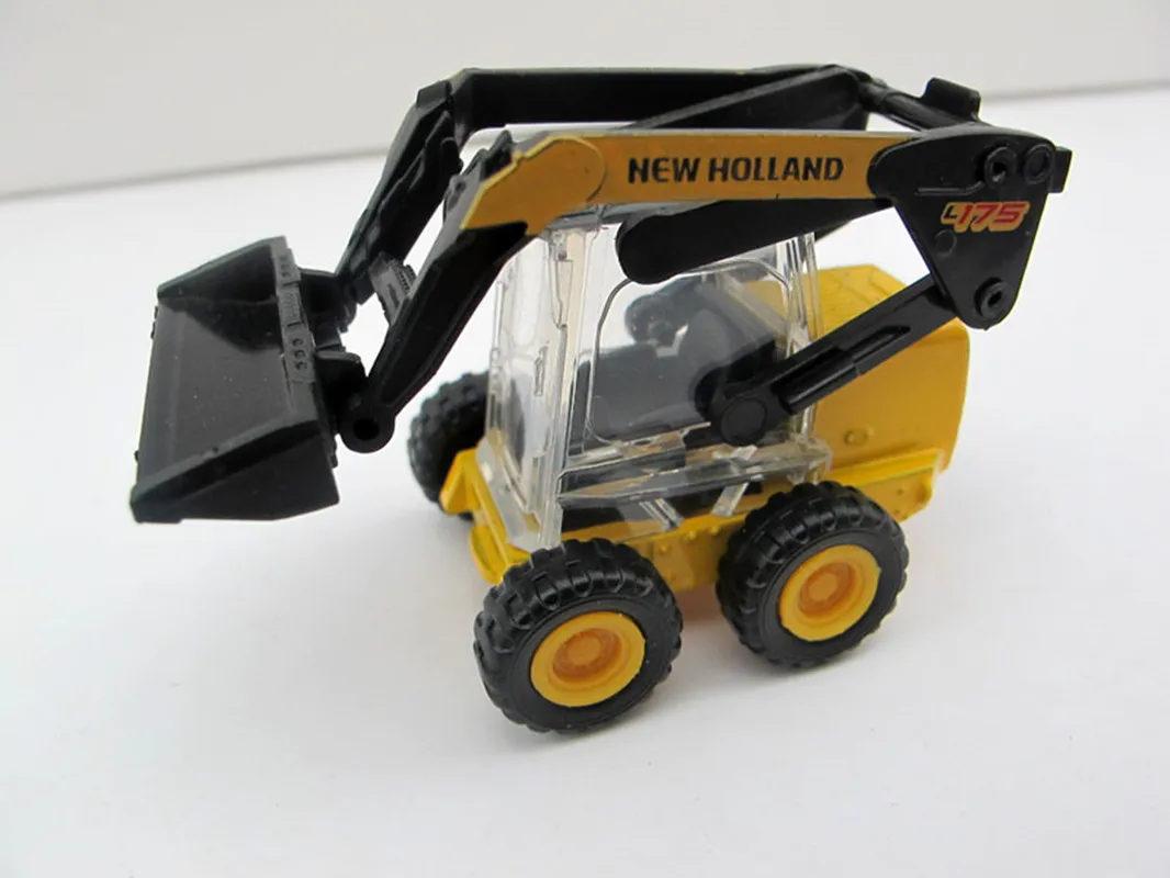 1:87 alloy engineering vehicle series model,high simulation agricultural tractor toy,excavator loader,free shipping