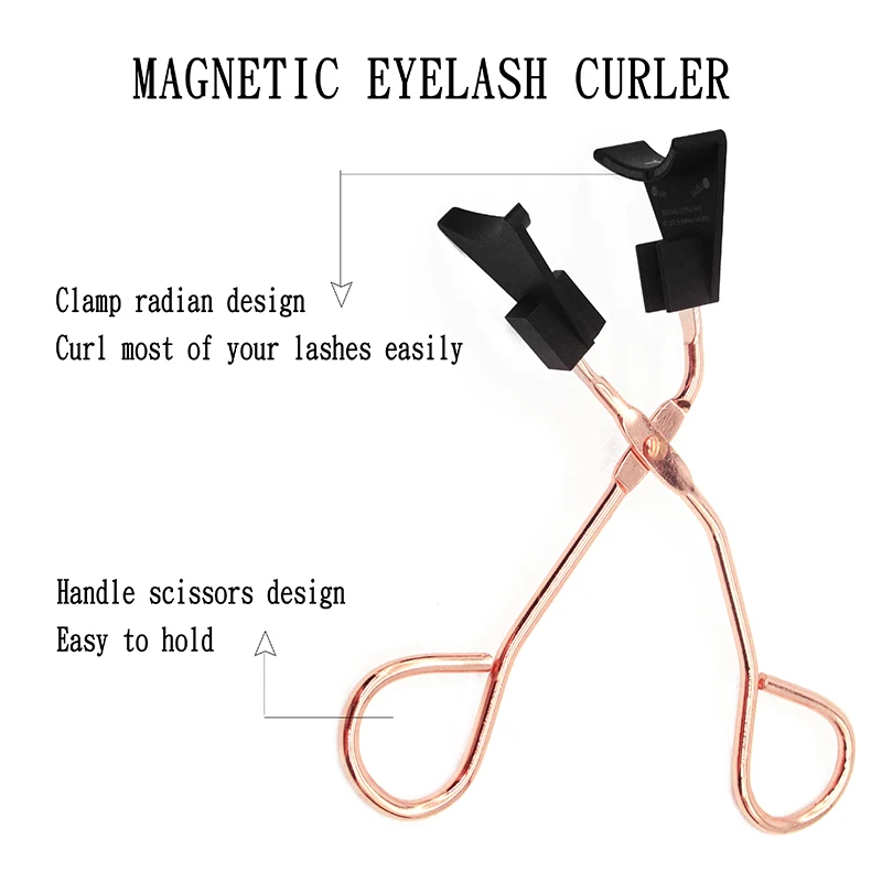 Quewel-aplicador de cílios magnéticos, clipe de cílios profissional, parceiro, aplicador de cílios magnético, fácil aplicação, ferramenta de maquiagem 2020