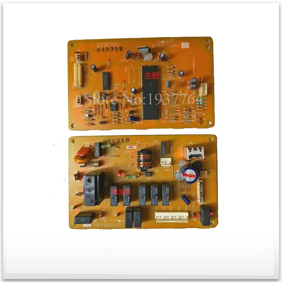 لوحة دائرة كمبيوتر لتكييف الهواء من ميتسوبيشي ، عمل جيد ، RYB505A001 ، 2