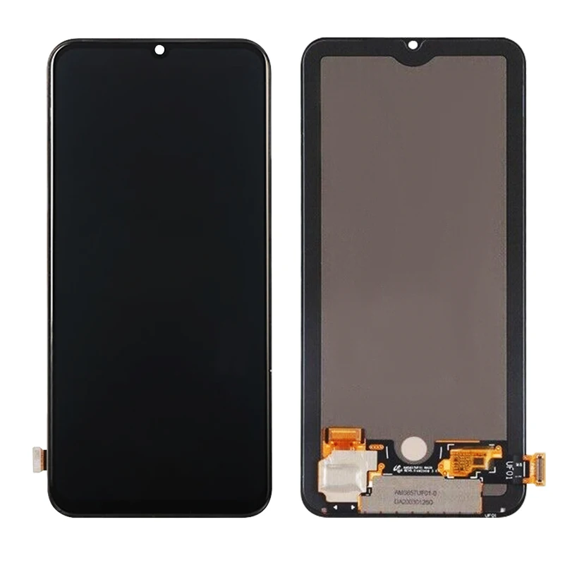 Original Quality AMOLED With Frame For Xiaomi MI 10 Lite LCD Display Screen For Xiaomi Mi 10 Lite AMOLED Screen Display 10-Touch