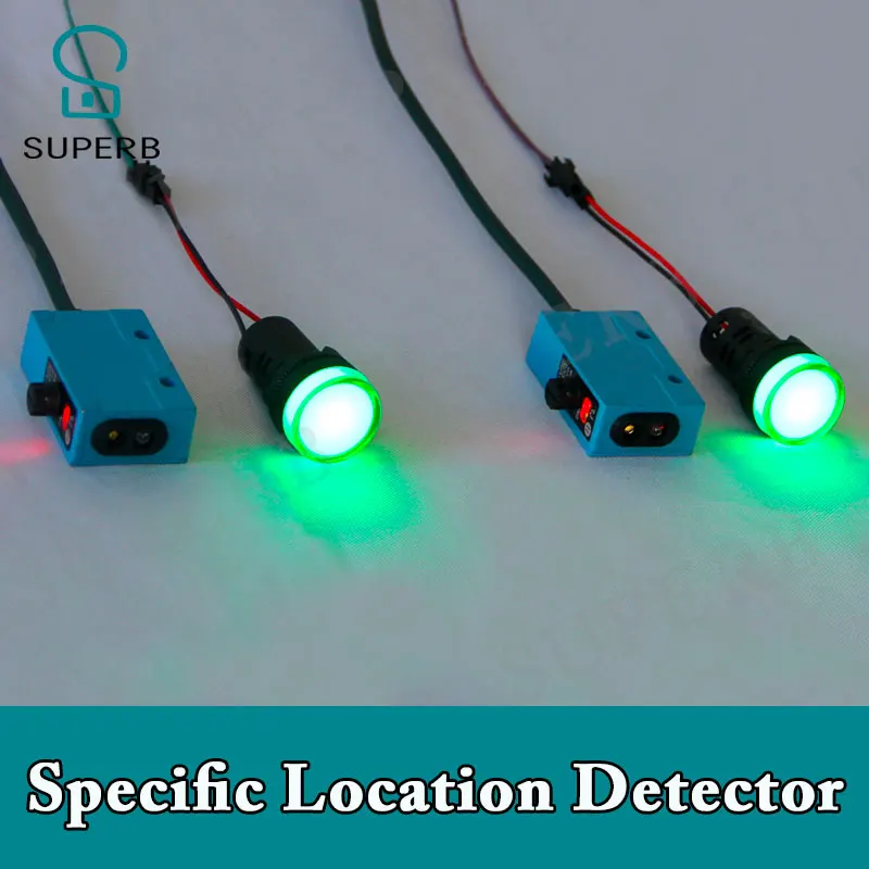 Superb escape room props Specific location detector stand at some specific locations through some puzzles to unlock real life