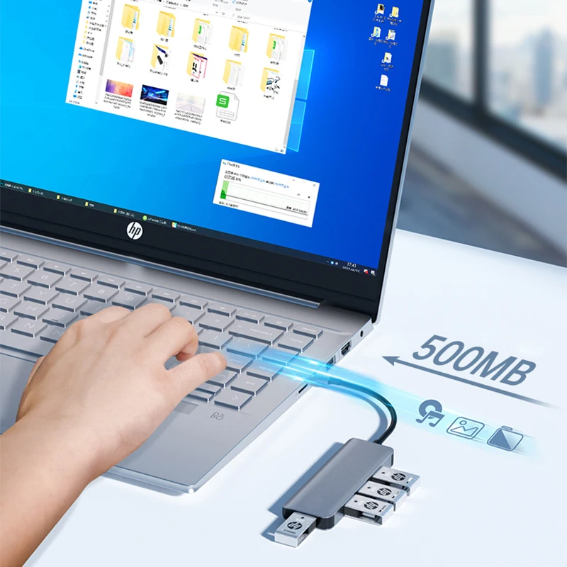 Type-C docking station Laptop USB hub/distributor to HDMI network port VGA multi-interface Thunderbolt 3 is suitable for iPad