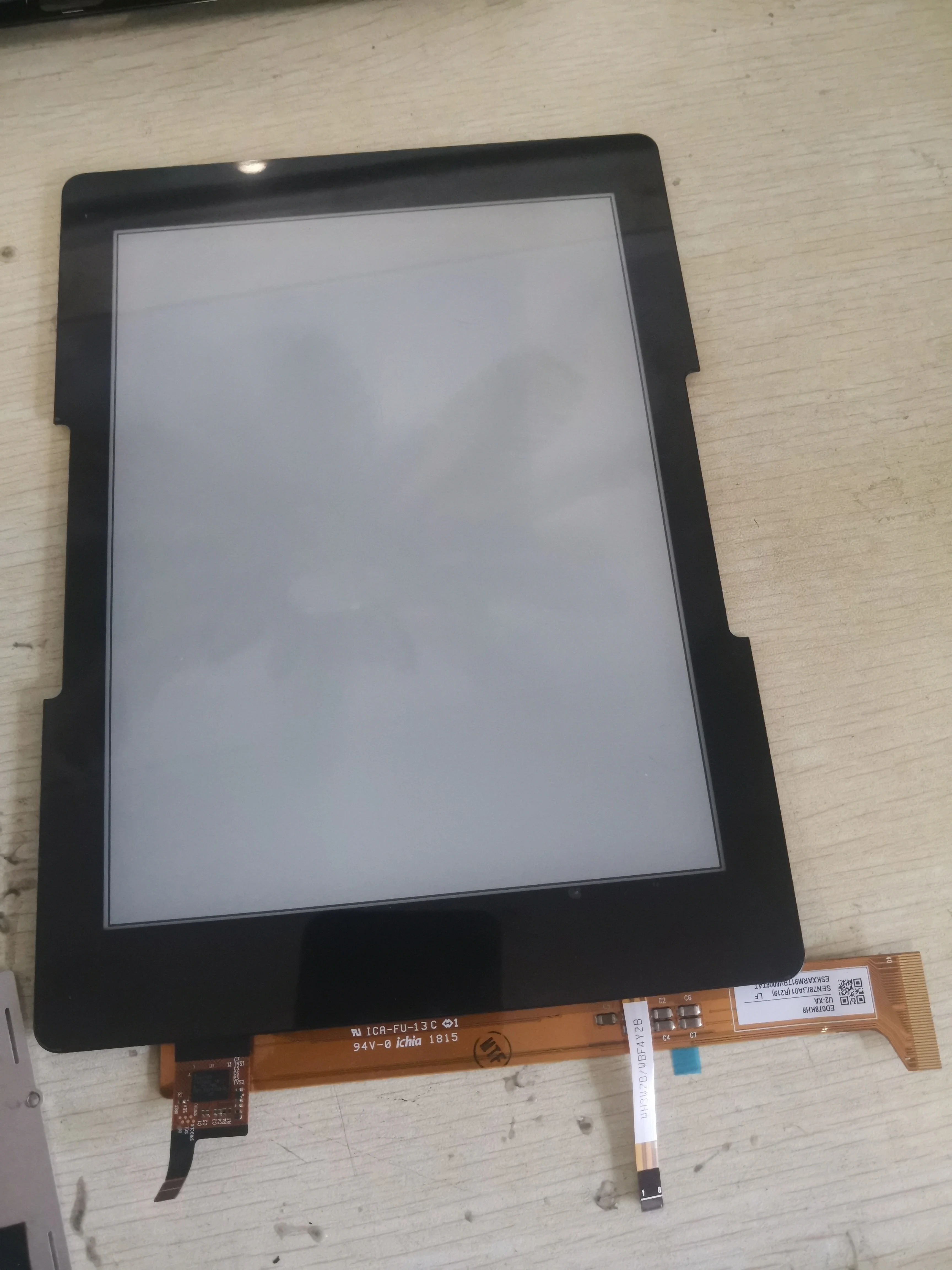 

7.8 inch ED078KH8 U2-XA Touch screen with Lcd backlight For Readmoo mooInk Plus 7.8 E-Readers Ebook reader Ereader PARTS