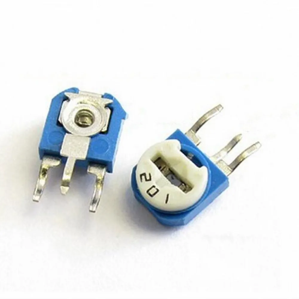 500PCS Trimmer Potentiometer RM063 Einstellbarer Widerstand 100R ~ 1M Potentiometer 1K 5K 10K 20K 50K 100K 500K 1M Variabler Widerstand – Detail 10