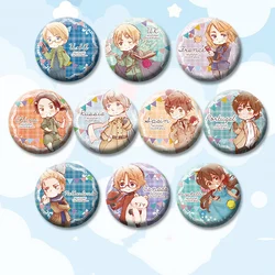 Anime odznaka 58 mm odznaki Hetalia APH świat zmarszczek śliczna broszka ikony na plecaku