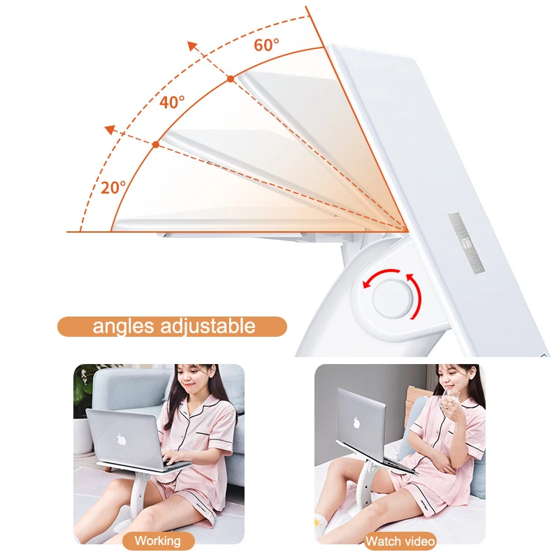 Oatsbasf Portable Laptop Stand Multi Function Notebook Tablet Lap Desk For Macbook Air Pro Bed Room Reading Holder for iPad