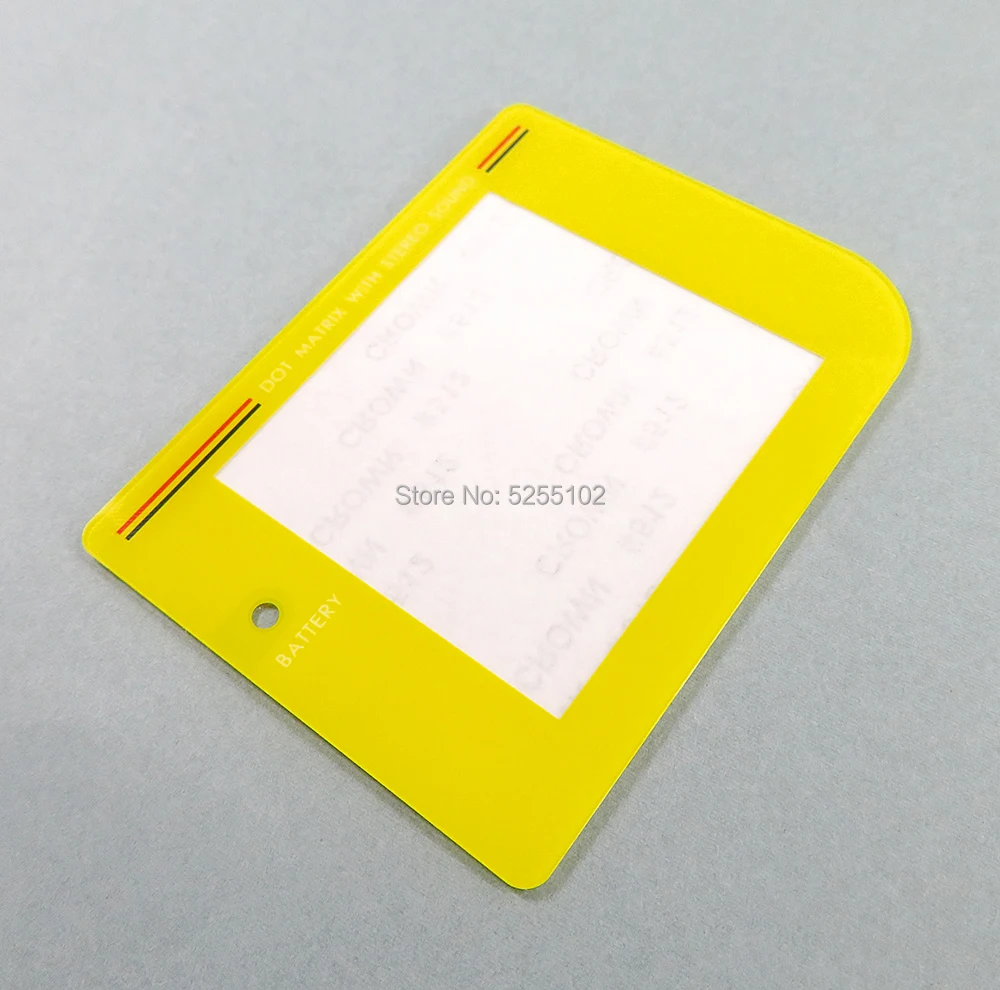 1 pz lente protettiva di ricambio per schermo in plastica per Nintendo Gameboy Classic GB Lens Protector Mirror