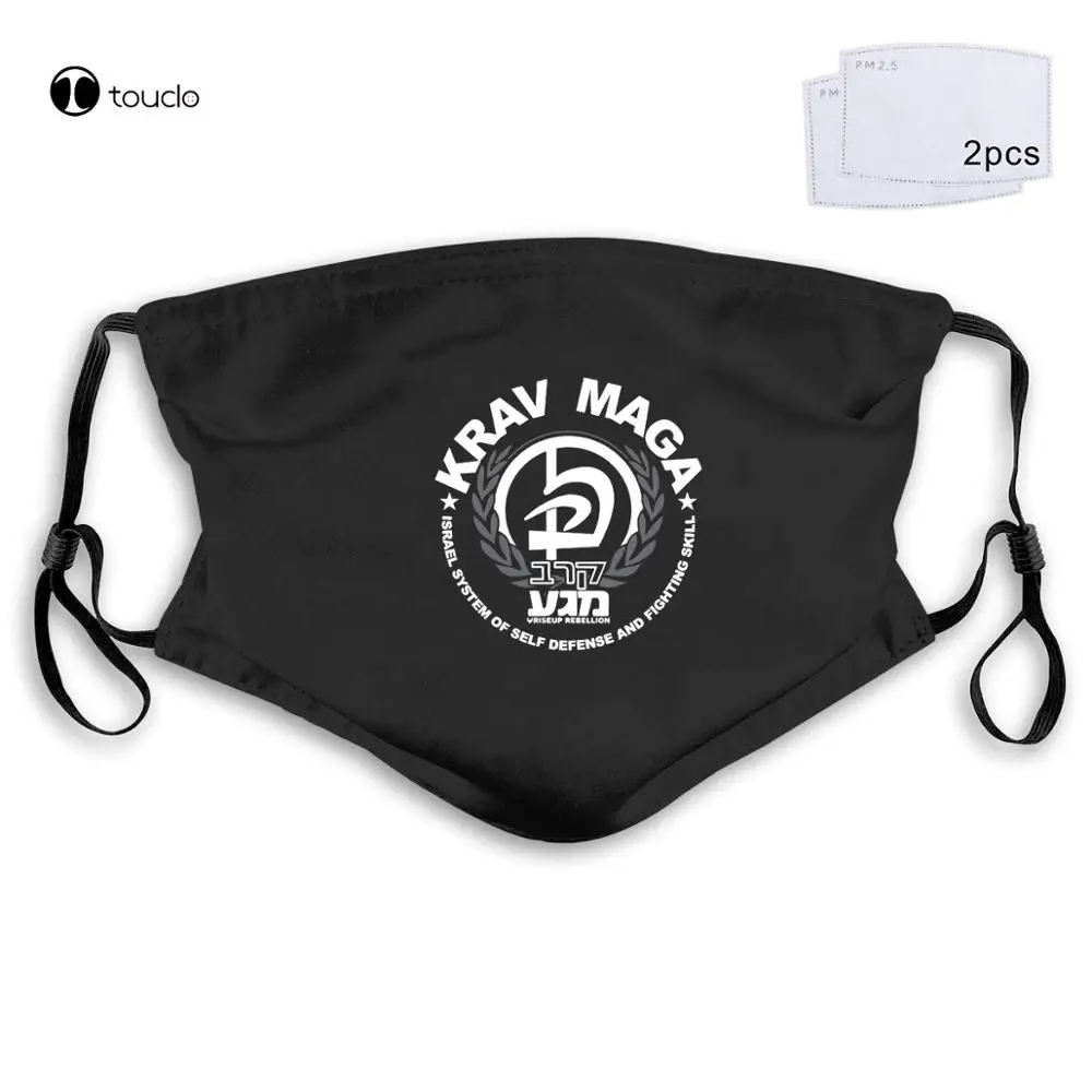 New Summer Style Sale Donna Krav Maga Arti Marziali urban Kpop  Face Mask Filter Pocket Cloth Reusable Washable