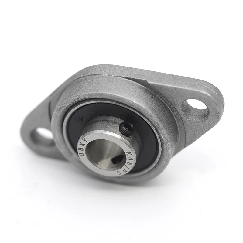 1pcs KFL08 K08 FL08 KP08 Zinc Alloy 8mm Bore Diameter Ball Bearing Pillow Block Mounted Support 3D Printer Accessories