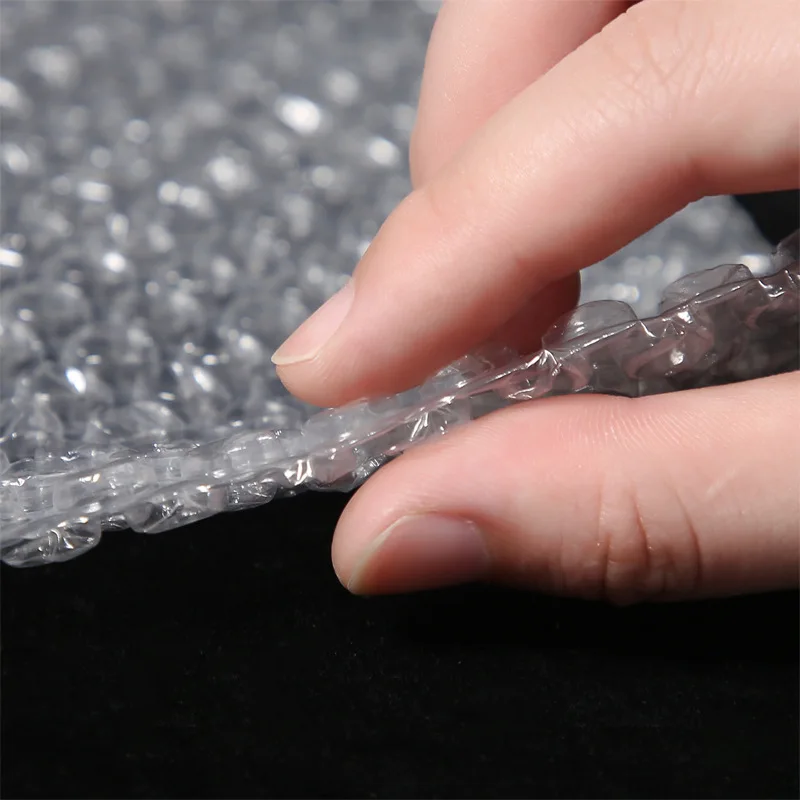 50Pcs Plastic Bubble Bag Protective Wrap Envelope White Bubble Foam Packing Bags PE Clear Shockproof Bag Double Film Cushioning