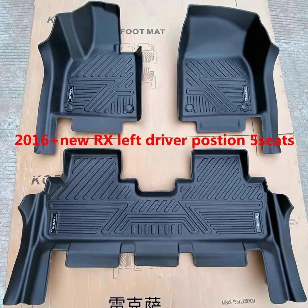 Use for 2016-2022 Lexus RX350 RX450 custom car All-Weather TPO car Floor Mat Fit For RX300 RX350 RX450 waterproof trunk mat