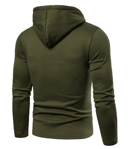 Hoodie Men Streetwear Long Sleeve Autumn Spring Casual Military Camo Pocket Pullovers Male Sweatshirt Sueter Masculino 3XL