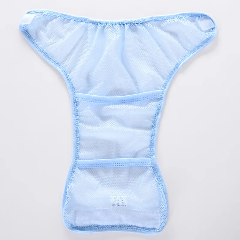 Washable Baby Diapers Kids Newborn Summer Breathable Diaper Infant Cotton Liner Reusable Nappies Cloth Mesh Pocket Nappy