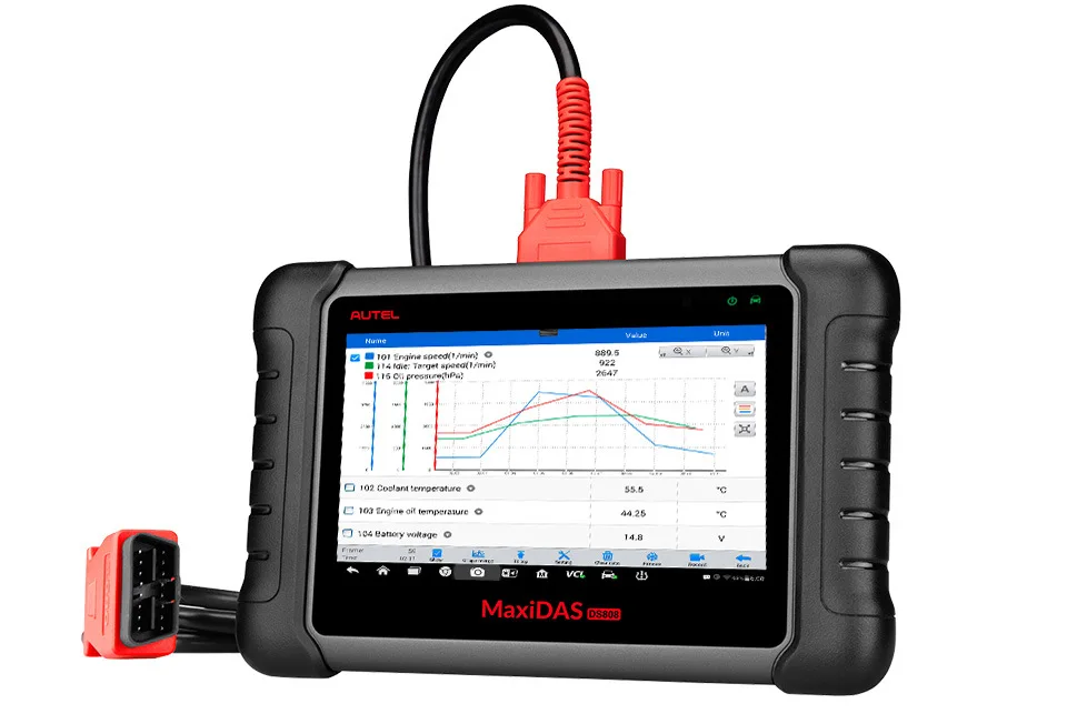 Tong (AUTEL) overseas edition car detector DS808K OBD2 auto intelligent diagnosis instrument