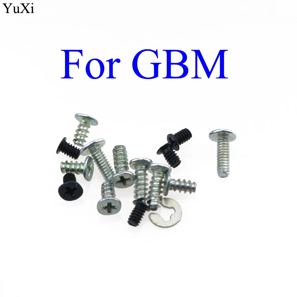 YuXi Screw Sets Replacement for Nintendo GameBoy Micro GBM Screws