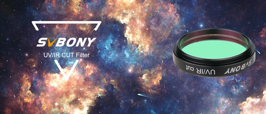 SVBONY 1,25''/2''/36mm Filter UV/IR Cut Teleskop Optik Infrarot Filter für Astronomie Zubehör – Detail 1