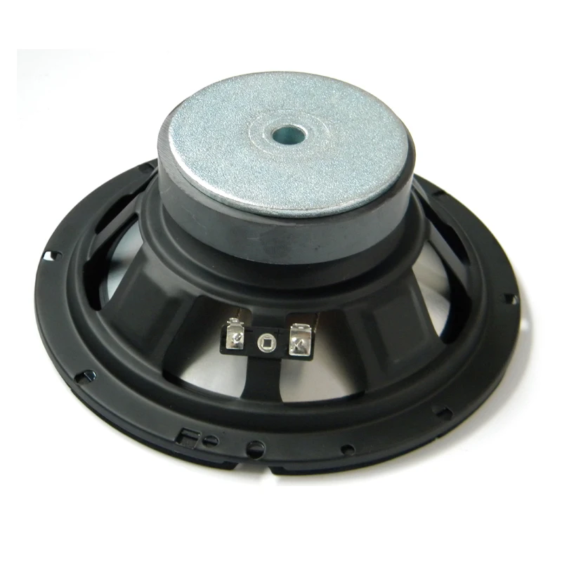 1 pc I KEY BUY Blue Aluminum Cone 6.5 " 6 inch Car Speaker 300W 4Ohm Rubber Edge Midrange Woofer  Auto Front Door