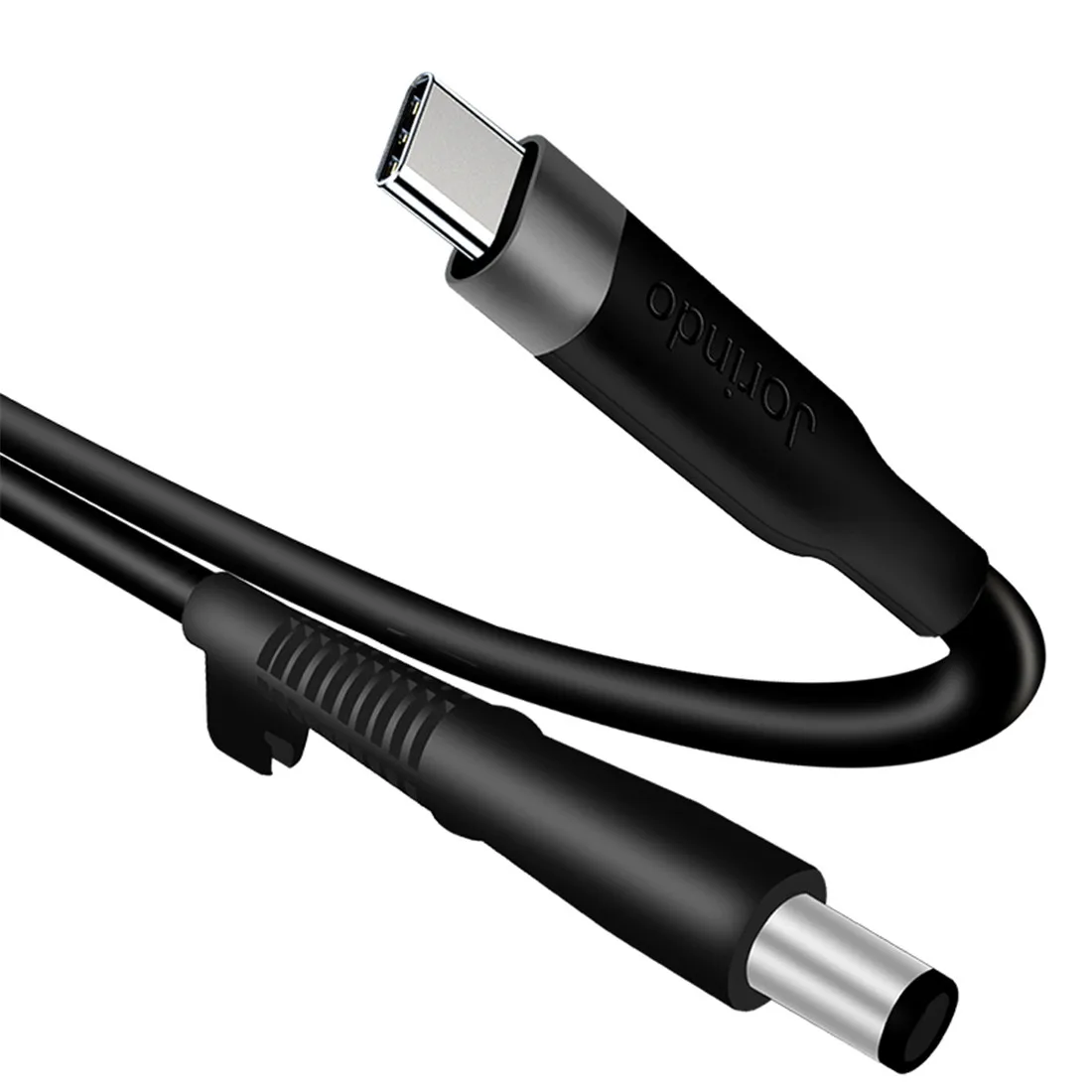 Jorindo-usb type c電源線コンバーター,7.4x5.0mm dcプラグ用,pdコネクタエミュレーター,hpラップトップ用トリガー充電ケーブル