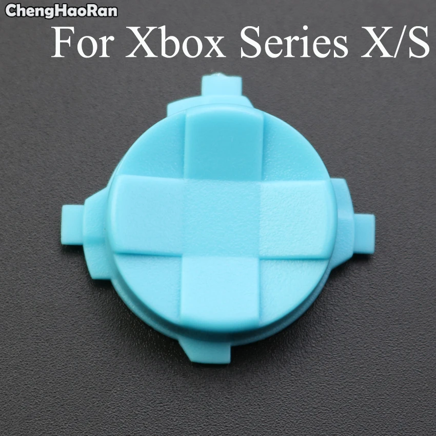 ChengHaoRan-thumbstick de plástico para Xbox Series X/S, 15 colores, botones cruzados analógicos, mando inalámbrico con cable