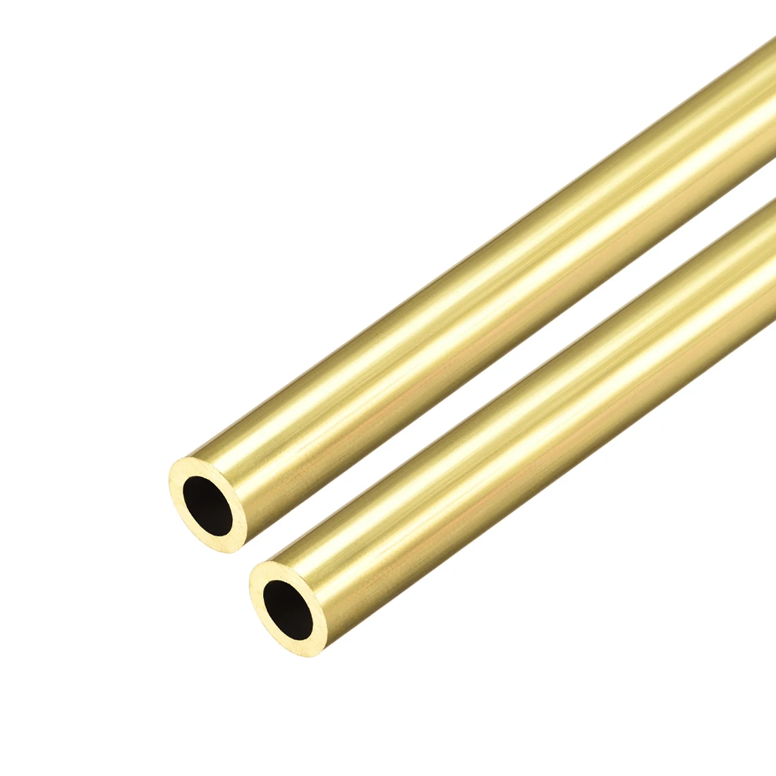 Uxcell 1-3pcs Brass Round Tube 5mm/6mm/7mm/8mm/9mm OD 300mm Length 1.5mm Wall Thickness Seamless Straight Pipe Tubing трубка