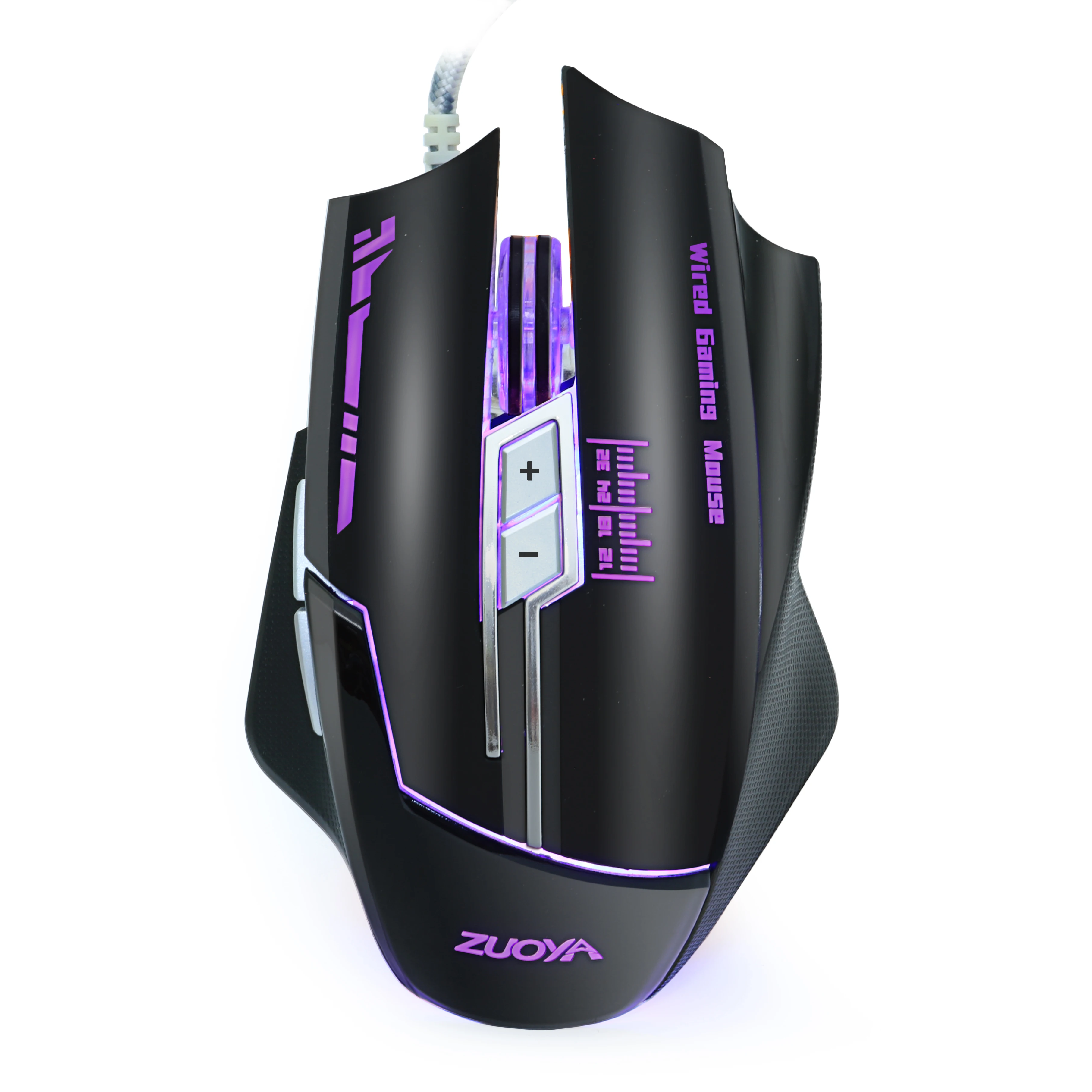 ZUOYA Mouse da gioco DPI regolabile LED luminoso cablato ottico USB Gamer Mouse gioco Mause per PC Computer Laptop professionale