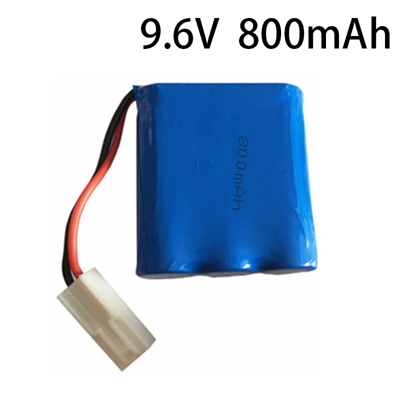 2pcs/lot 9.6V 800mAh Lipo Rechargeable Battery For 9115 RC Remote Control Truck Car